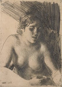 Buste de femme nue